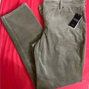 Ralph Lauren Women’s Green Corduroy Pants